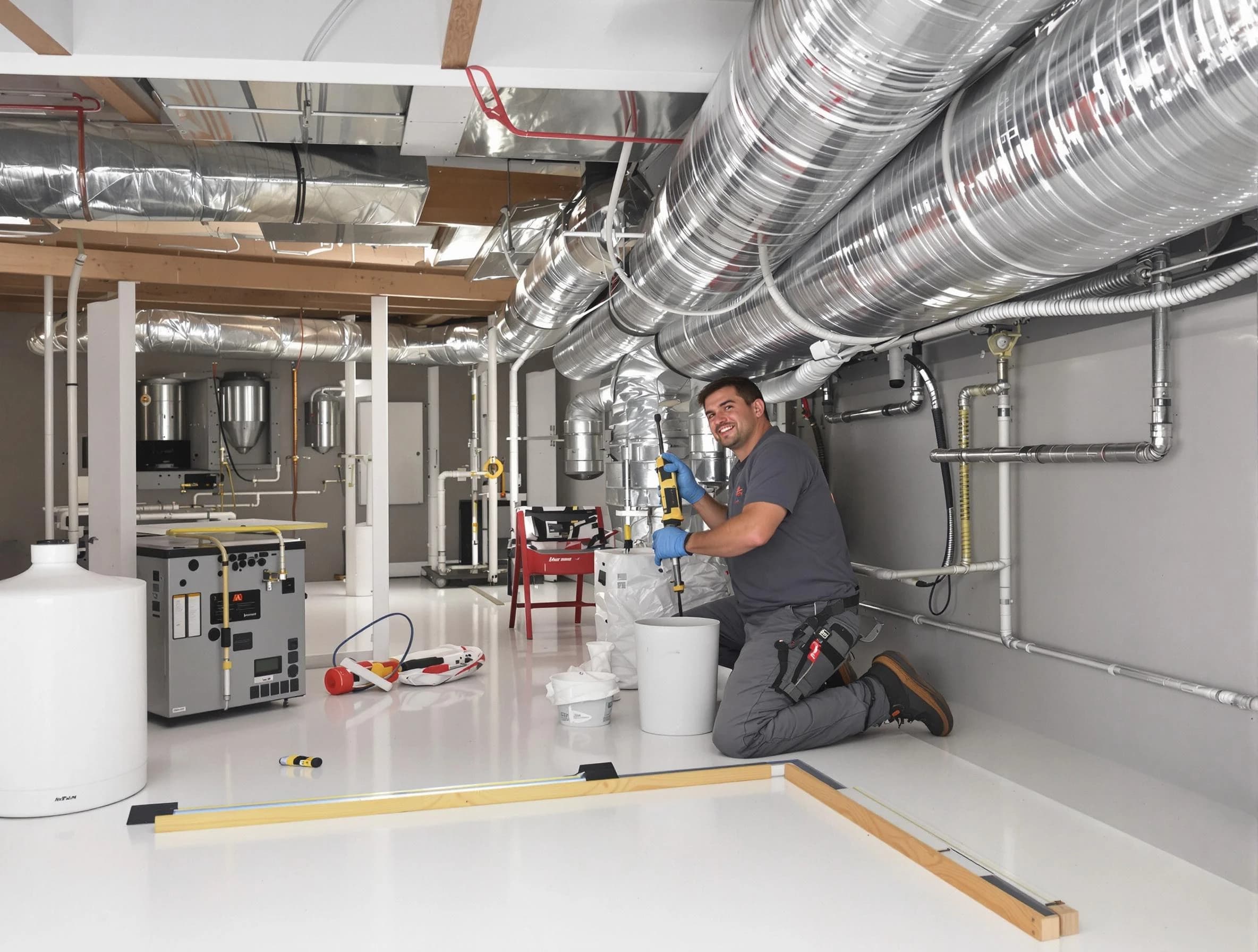 Professional duct sealing service by Provo Air Duct Cleaning in Provo