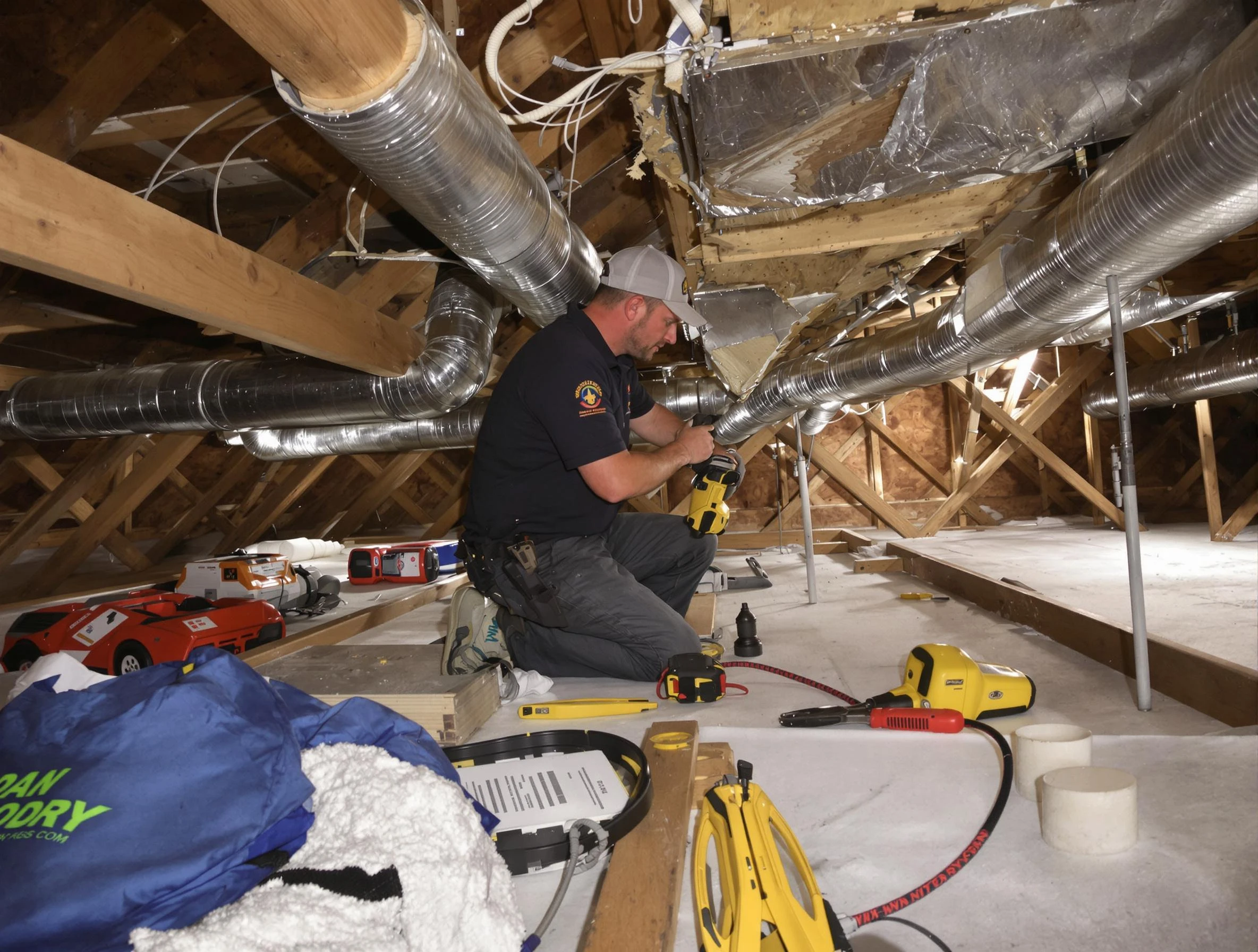 Professional air duct repair by Provo Air Duct Cleaning in Provo