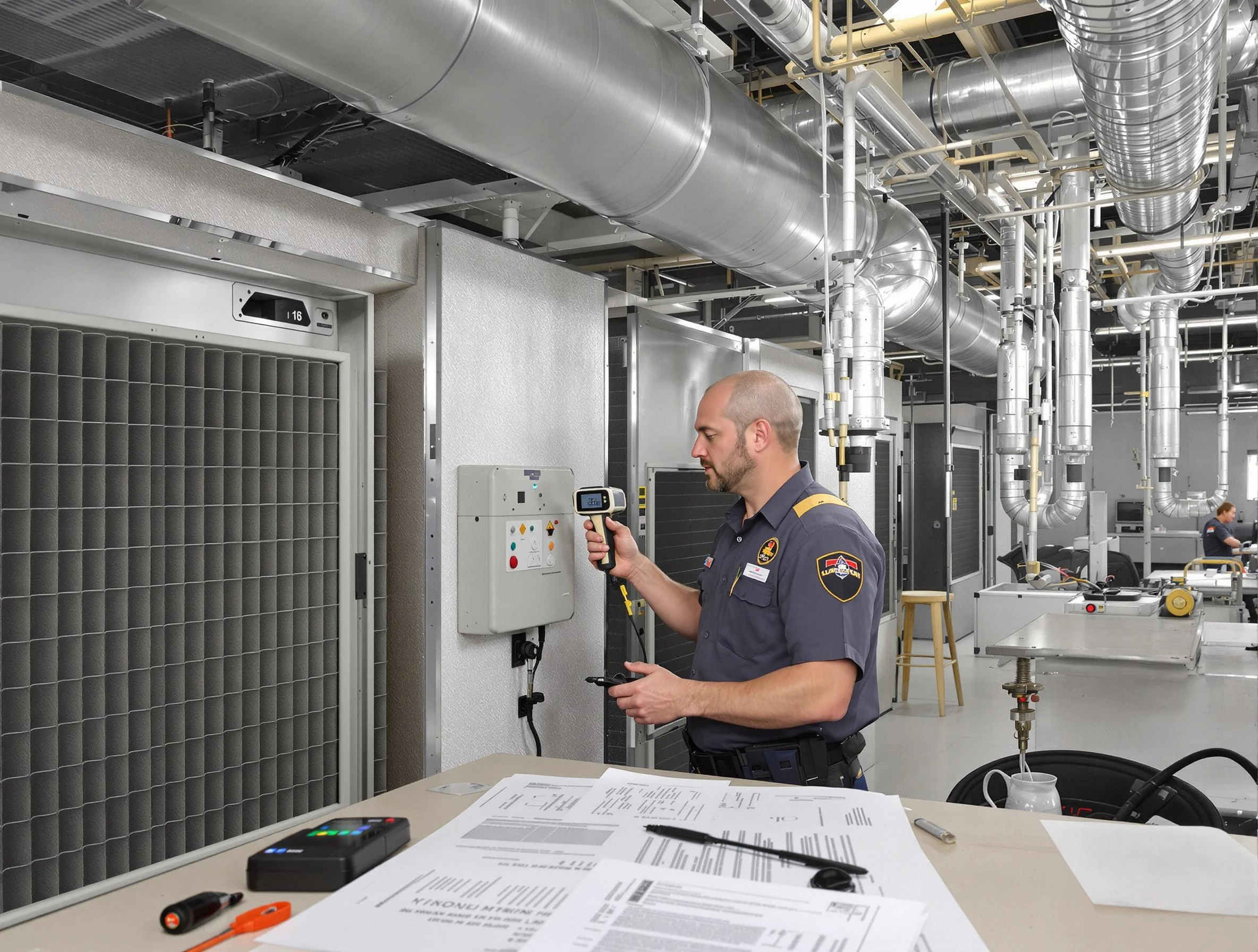 Professional filter system inspection by Provo Air Duct Cleaning in Provo