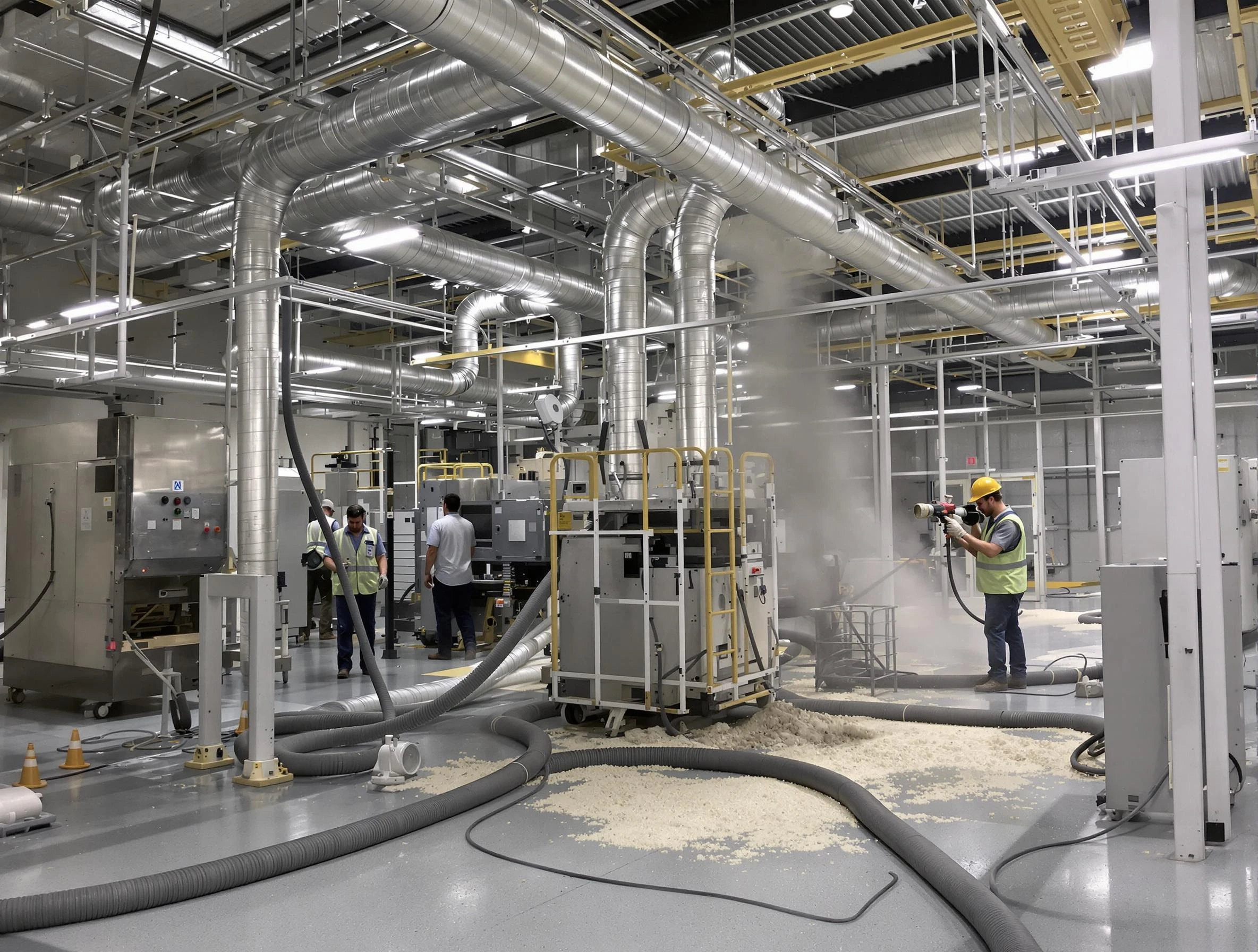 Heavy-duty industrial duct cleaning by Provo Air Duct Cleaning in Provo